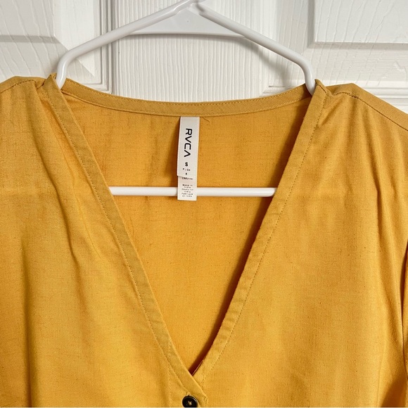 RVCA | Landed Button Up Dress, VGUC, Size S - Picture 6 of 8